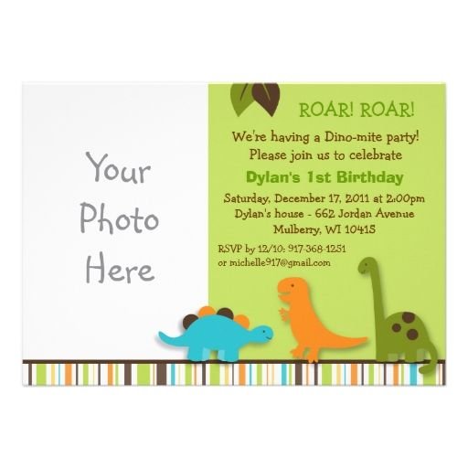 Little Dino Invitations