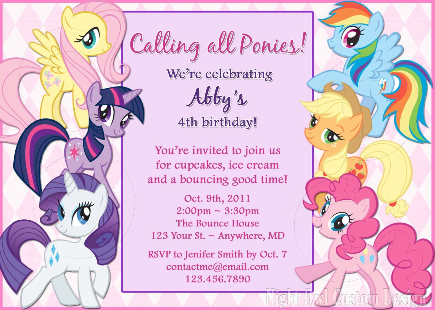 Little Horse Invitations