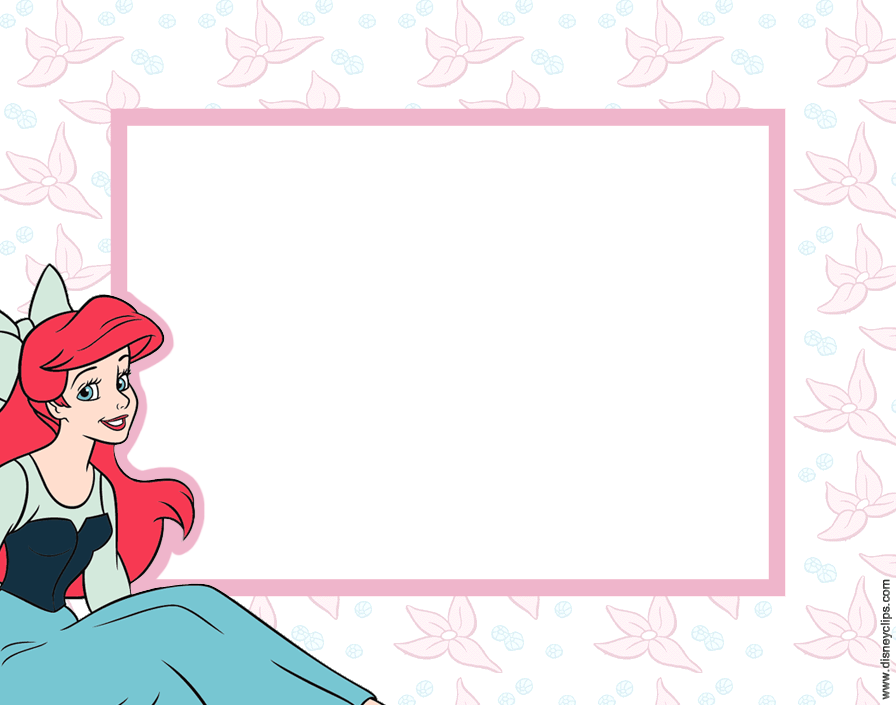 Little Mermaid Clip Art Border