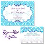 Little Mermaid Wedding Invitations