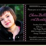 Luxury Birthday Invitations