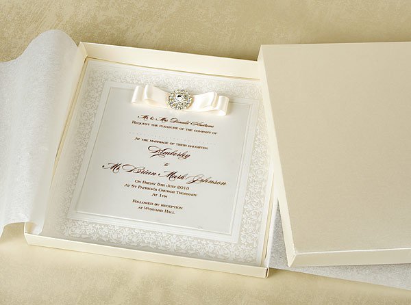 Luxury Vintage Wedding Invitations Uk