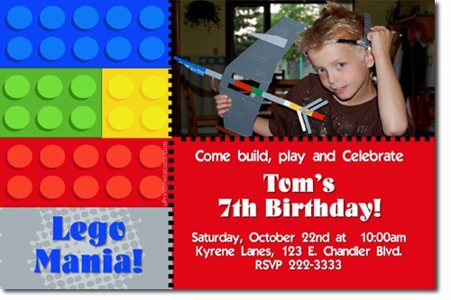 Make A Lego Invitation