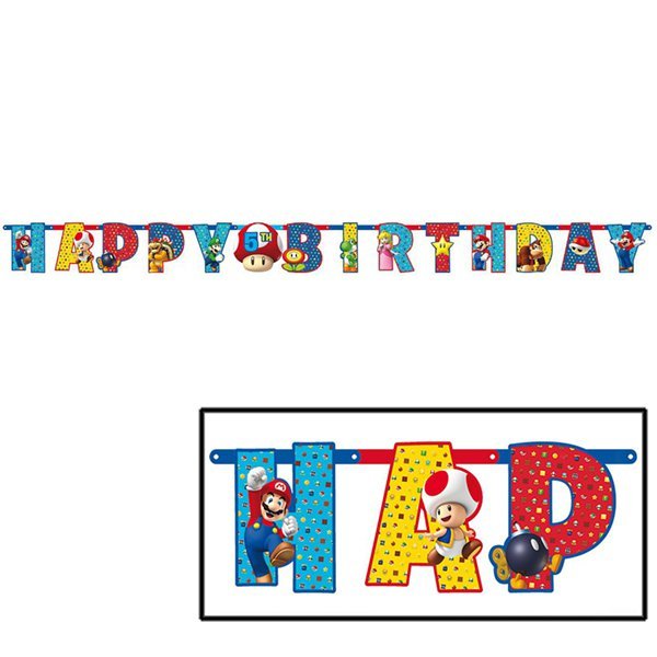 Mario Brothers Baby Shower Invitations