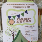 Mason Jar Invitation Boy