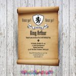 Medieval Party Invitation Wording