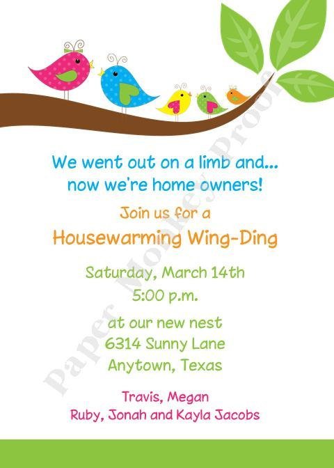 Messages For House Warming Party Invitations