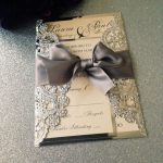Wedding Invitation Suite With Ribbon