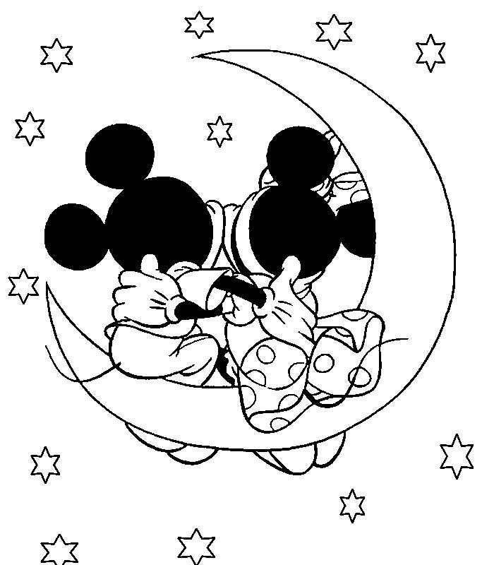 Mickey Mouse Birthday Printable Coloring Pages