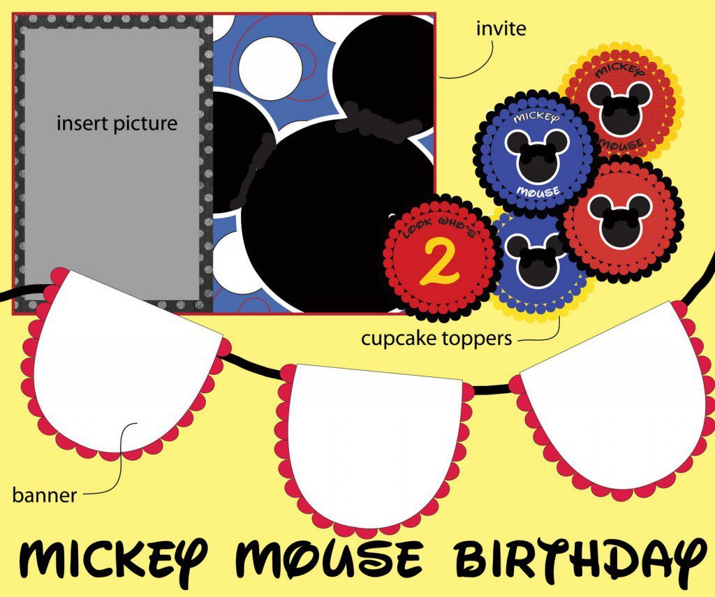 Mickey Mouse Clubhouse Invitations Free Printable