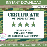 Military Invitation Samples