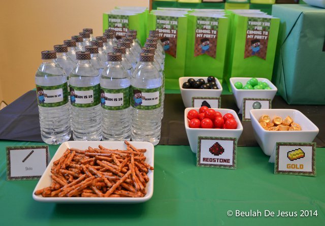 Minecraft Birthday Party Ideas Printables