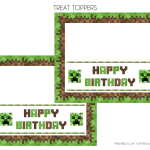 Minecraft Invitation Templates