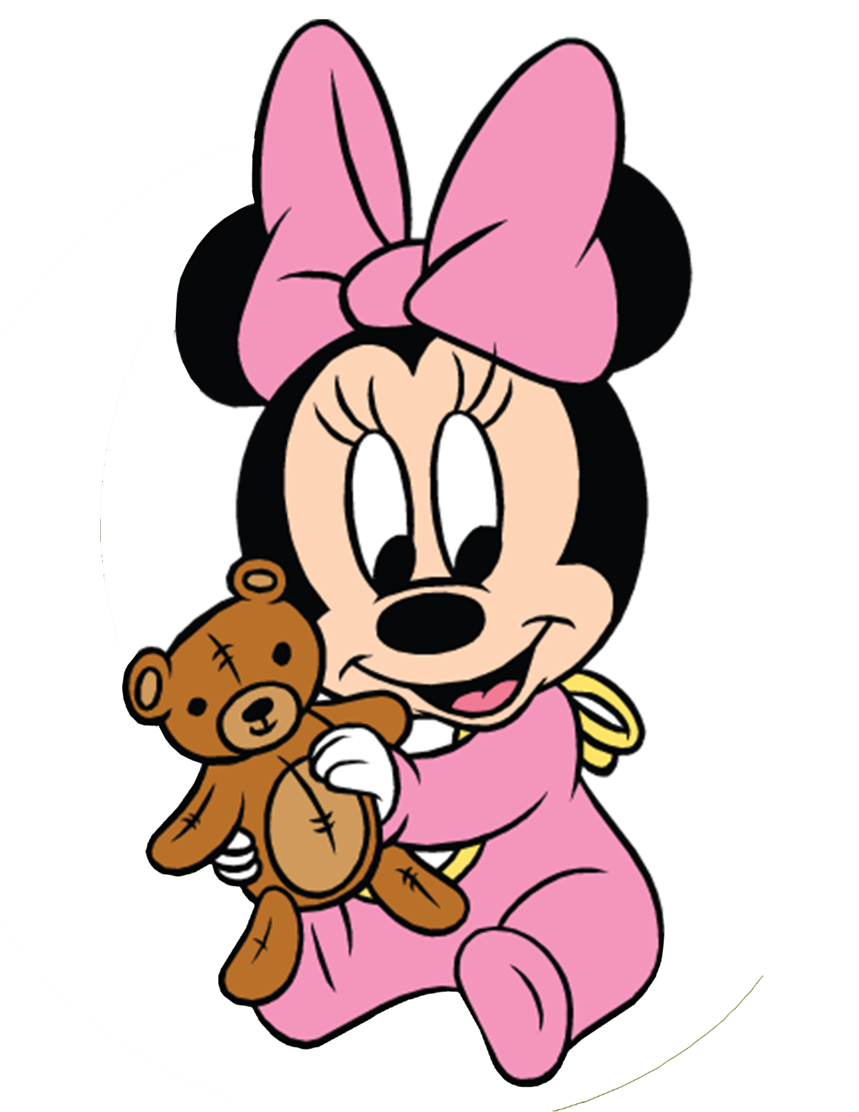 Minnie Mouse Baby Shower Clip Art