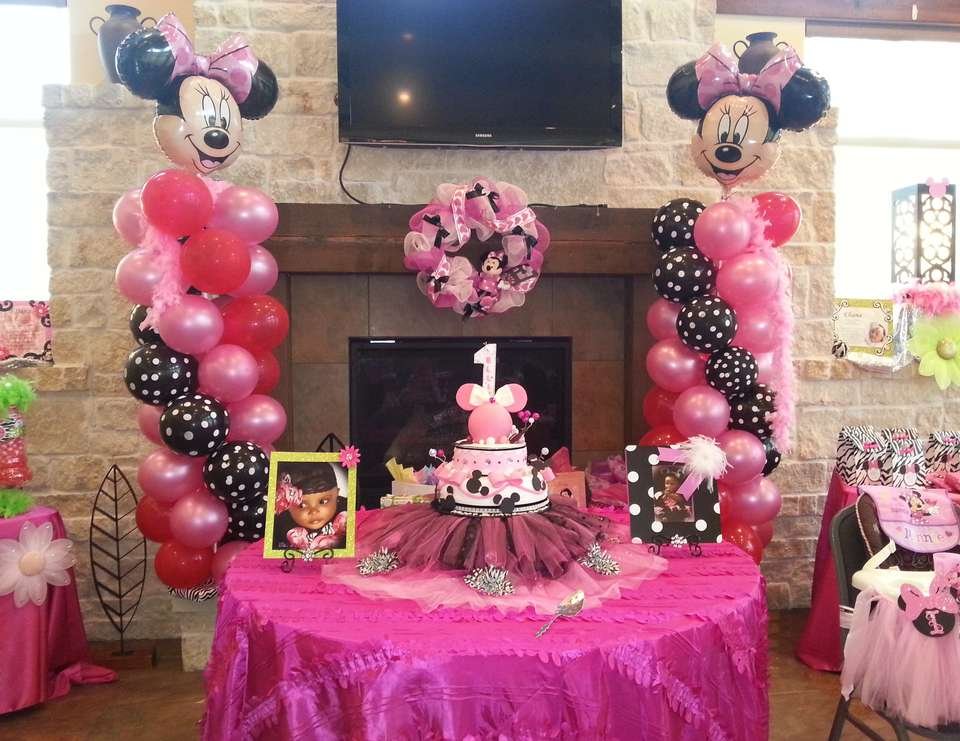 Minnie Mouse First Party Ideas