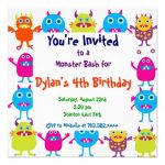 Monster High Invitation Backgrounds