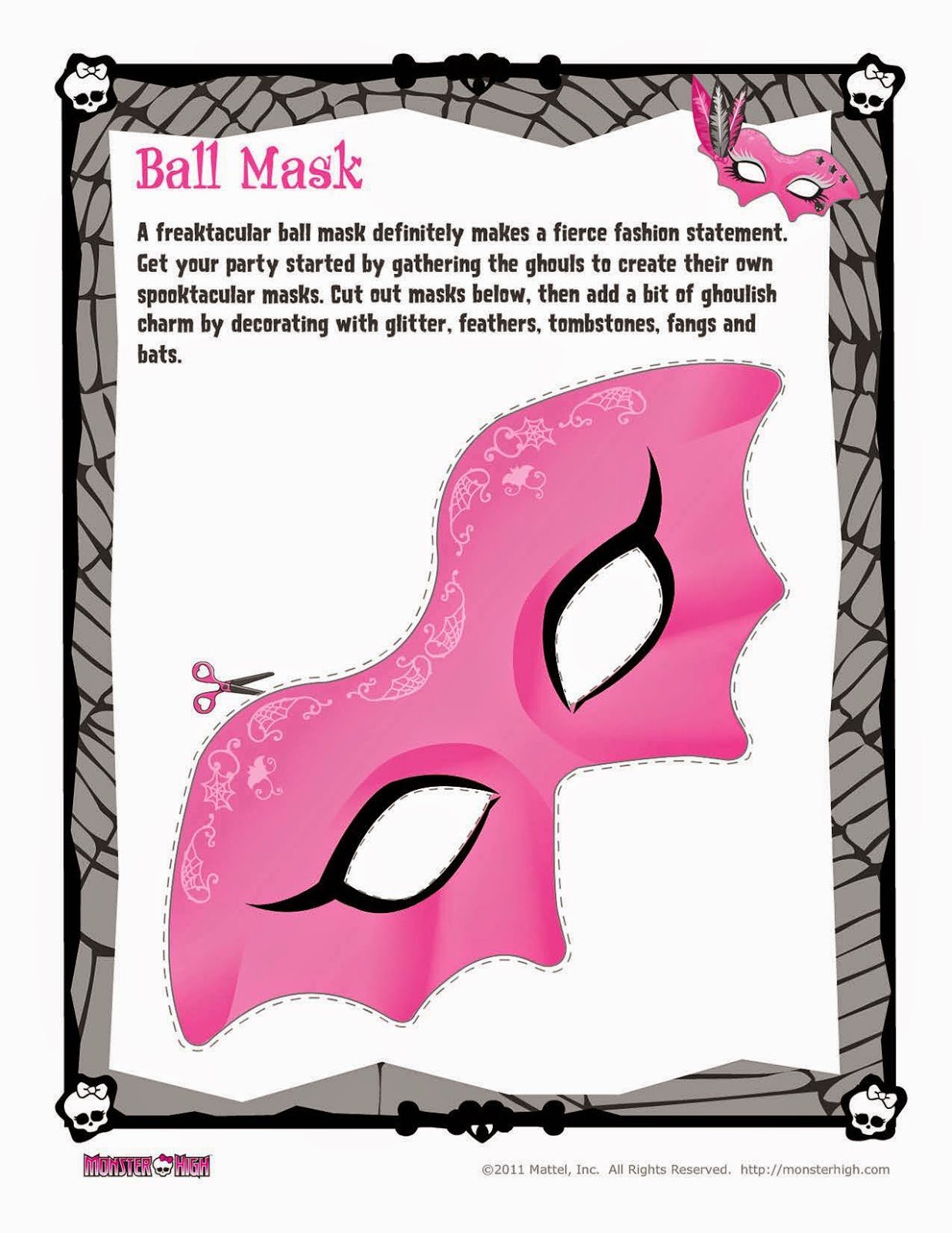 Monster High Decorations Printable