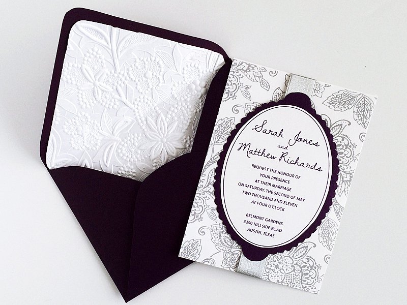 Motorcycle Wedding Invitations By Dawn