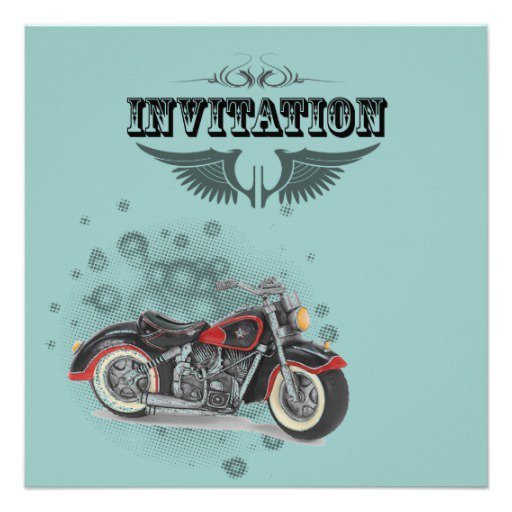 Motorcycle Wedding Invitations Uk