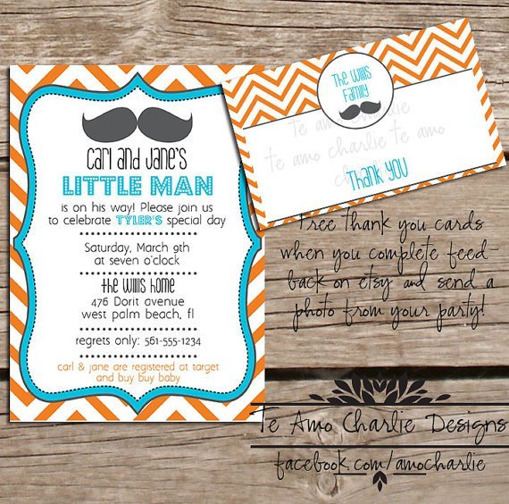 Mustache Invitation Templates Free