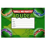 Ninja Turtle Invitation Templates