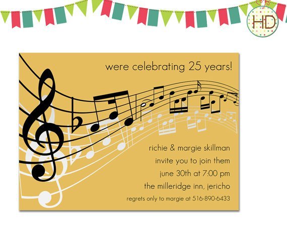 Notes About The Birthday Party Invitation
