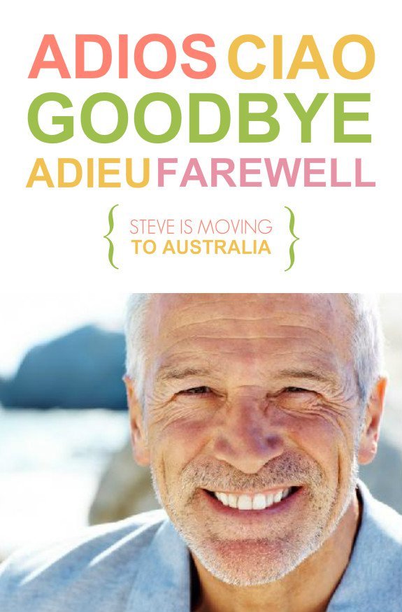 Office Farewell Invitation Templates