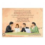 Office Retirement Party Invitations