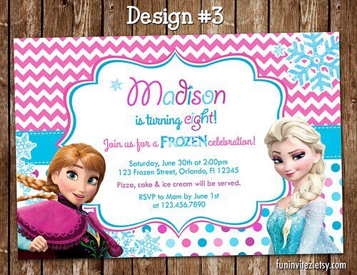 Olaf Birthday Pool Party Invitations