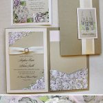 Pink And Champagne Wedding Invitations