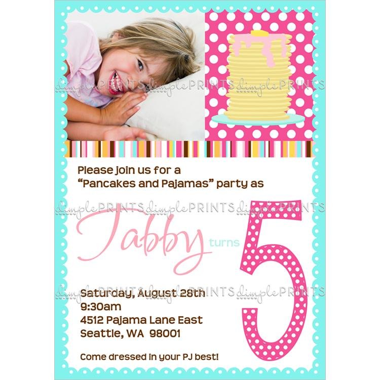 Pancake Breakfast Invitation Wording