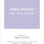 Periwinkle Invitation Printable Free