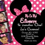 Custom Minnie Mouse Birthday Invitations