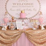 Pink And Gold Princess Birthday Invitations