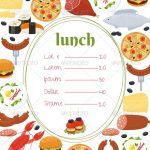 Pizza Luncheon Invitation