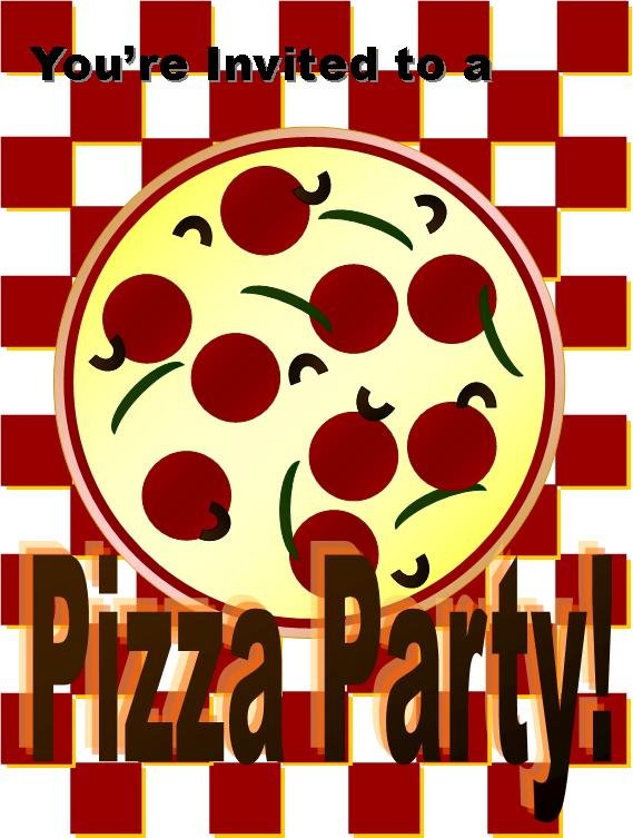 Pizza Party Invitation Templates Free