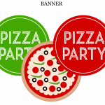 Pizza Party Invitations Printable