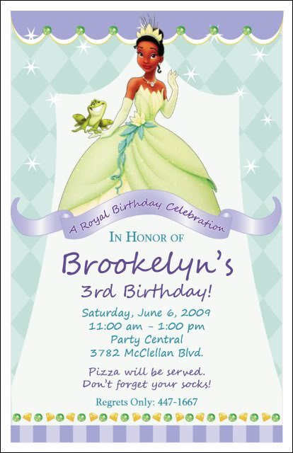 Pocahontas Birthday Invitation Templates