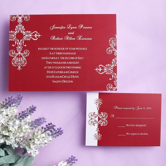 Pocket Wedding Invitations Online