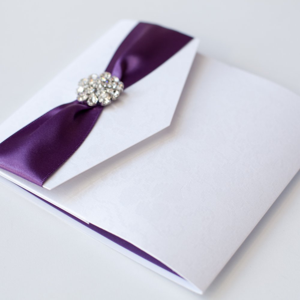 Pocketfold Wedding Invitations Cheap