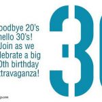 Poems For 30th Birthday Invitations