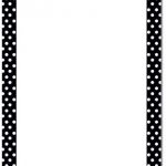 Polka Dot Invitations Blanks