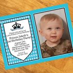 Prince Birthday Invitations