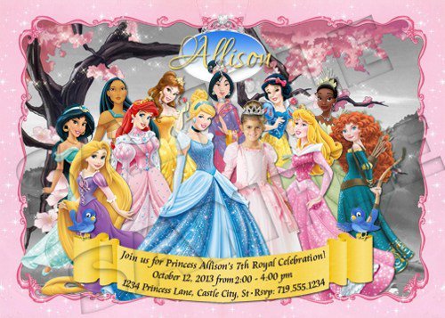 Princess Invitation Party