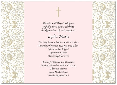 Princess Invitation Wording In Spanish