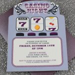 Printable Casino Invitations