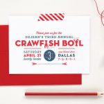 Crawfish Boil Invitations Printable