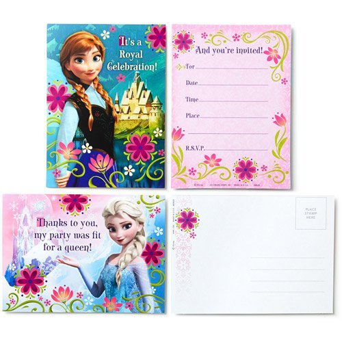 Printable Disney Frozen Fever Invitations