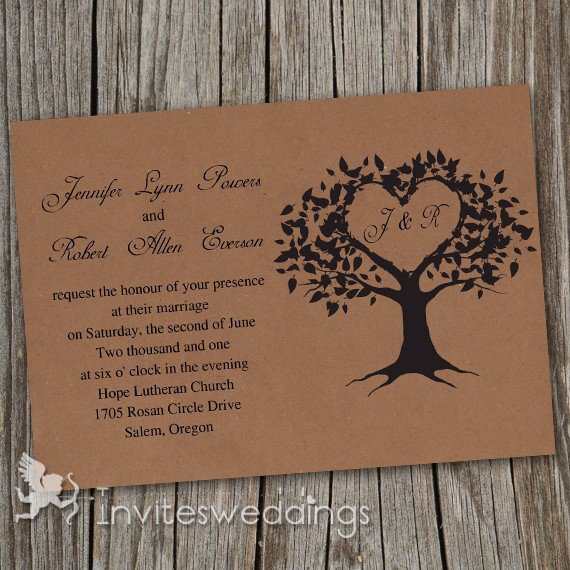 Printable Vintage Wedding Invitations Cheap