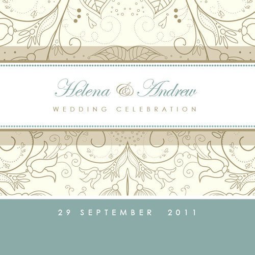 Printable Wedding Invitation Stationery